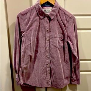 Tommy Bahama Purple Corduroy Shirt